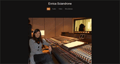 Desktop Screenshot of enricasciandrone.com