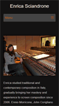 Mobile Screenshot of enricasciandrone.com